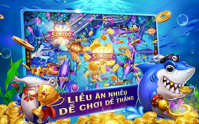 Các loại trò chơi bắn cá lucky88